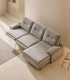 Sofá Relax Eléctrico Duero de Pata Alta | Serrano Home