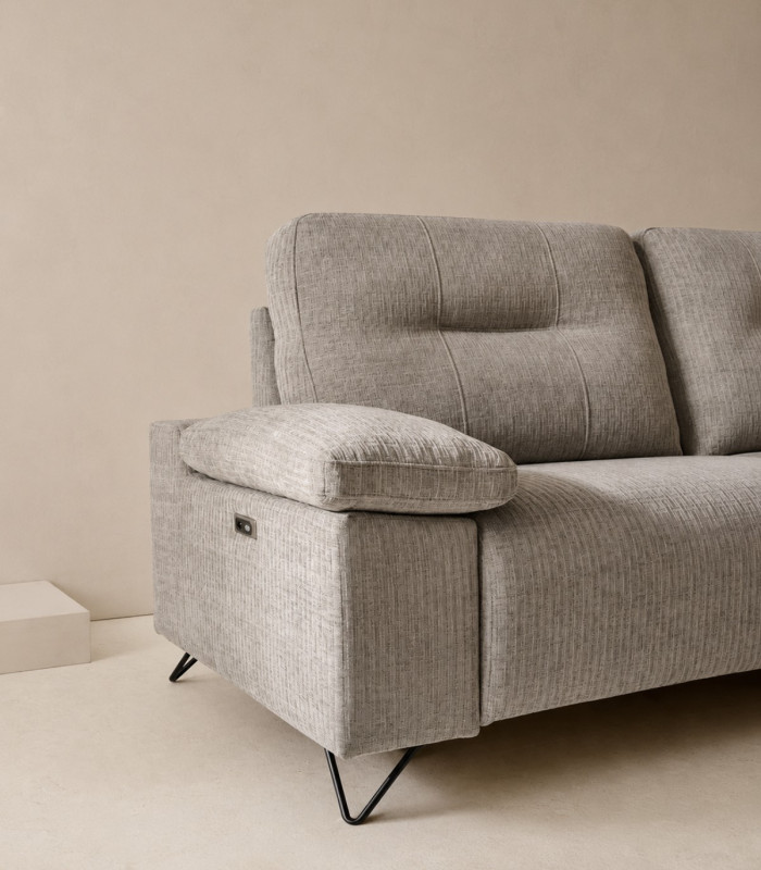 Sofá Relax Eléctrico Duero de Pata Alta | Serrano Home